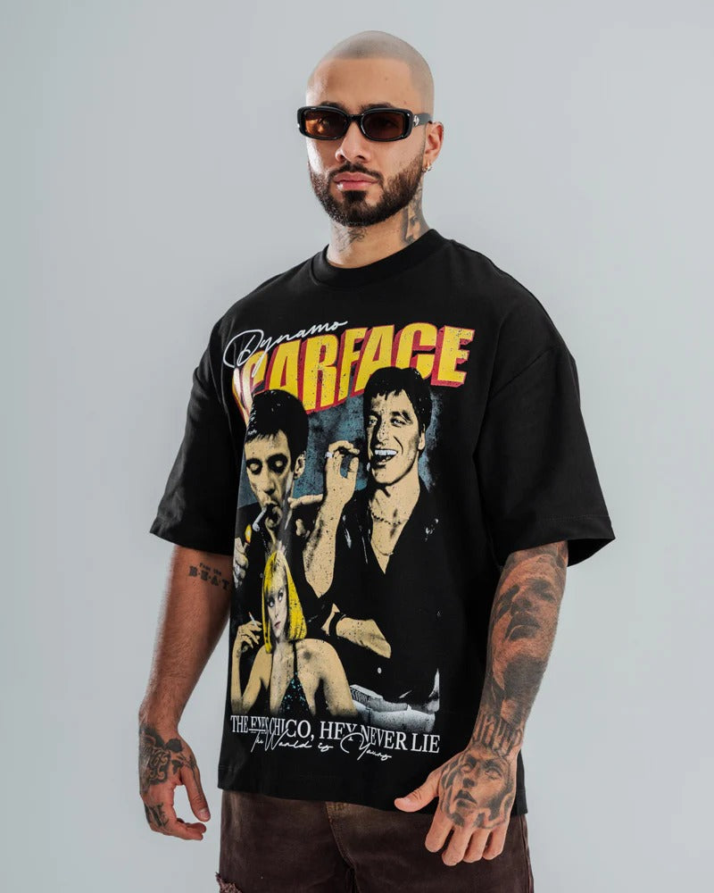 Camiseta Oversize Scarface Legacy