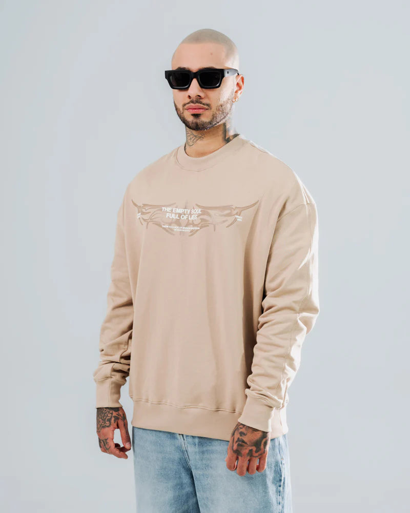 Buzo Oversize Spiritual Beige