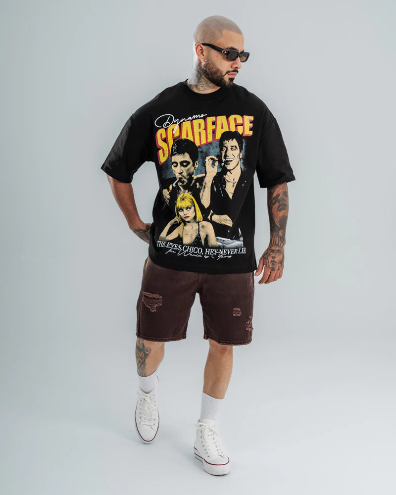 Camiseta Oversize Scarface Legacy