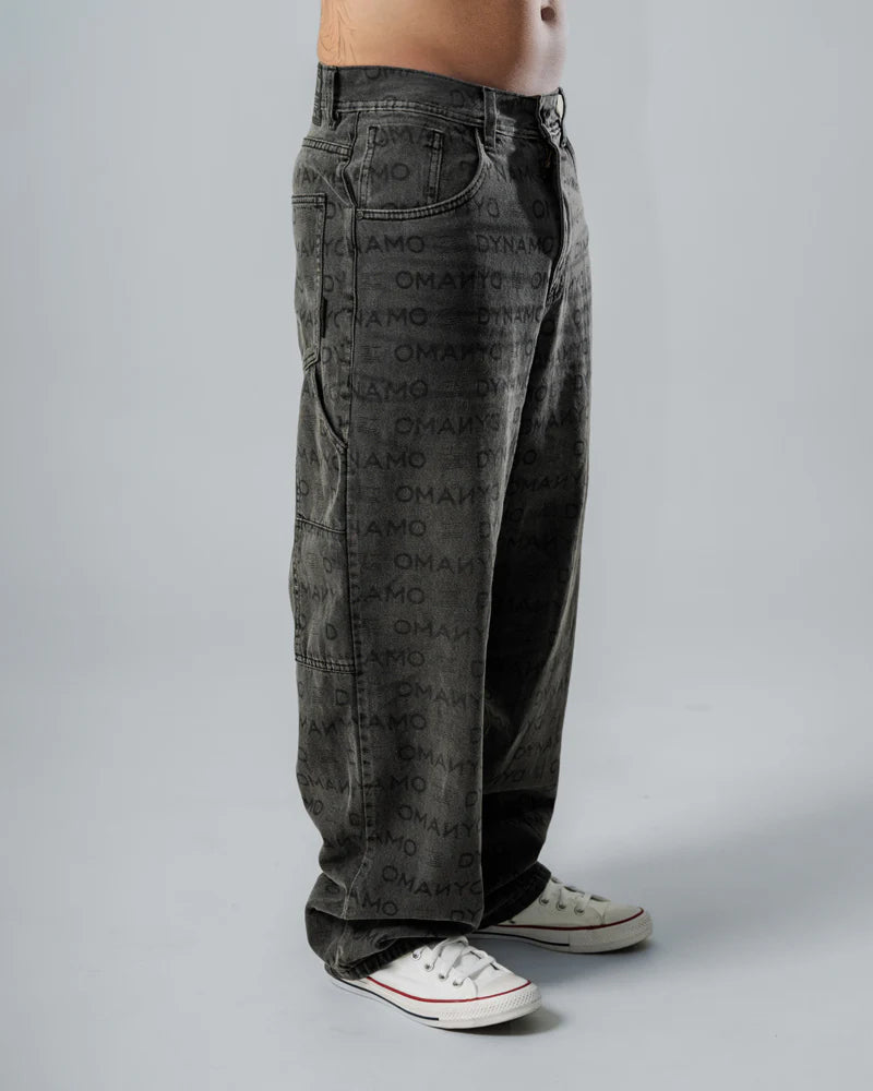 Jeans Baggy Full Print Dynamo