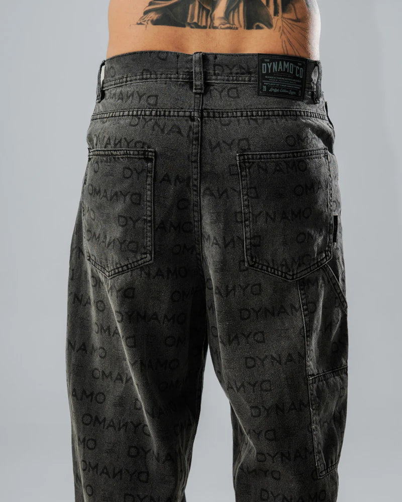 Jeans Baggy Full Print Dynamo