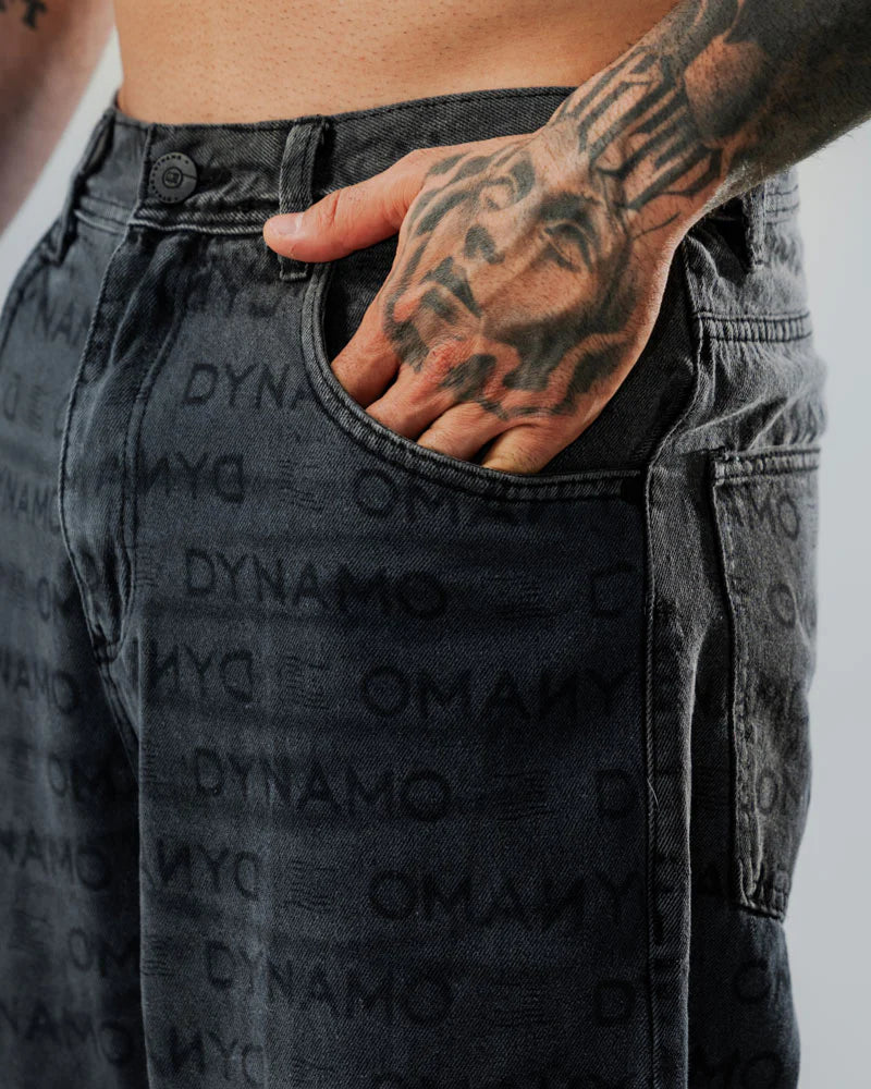 Jeans Baggy Full Print Dynamo
